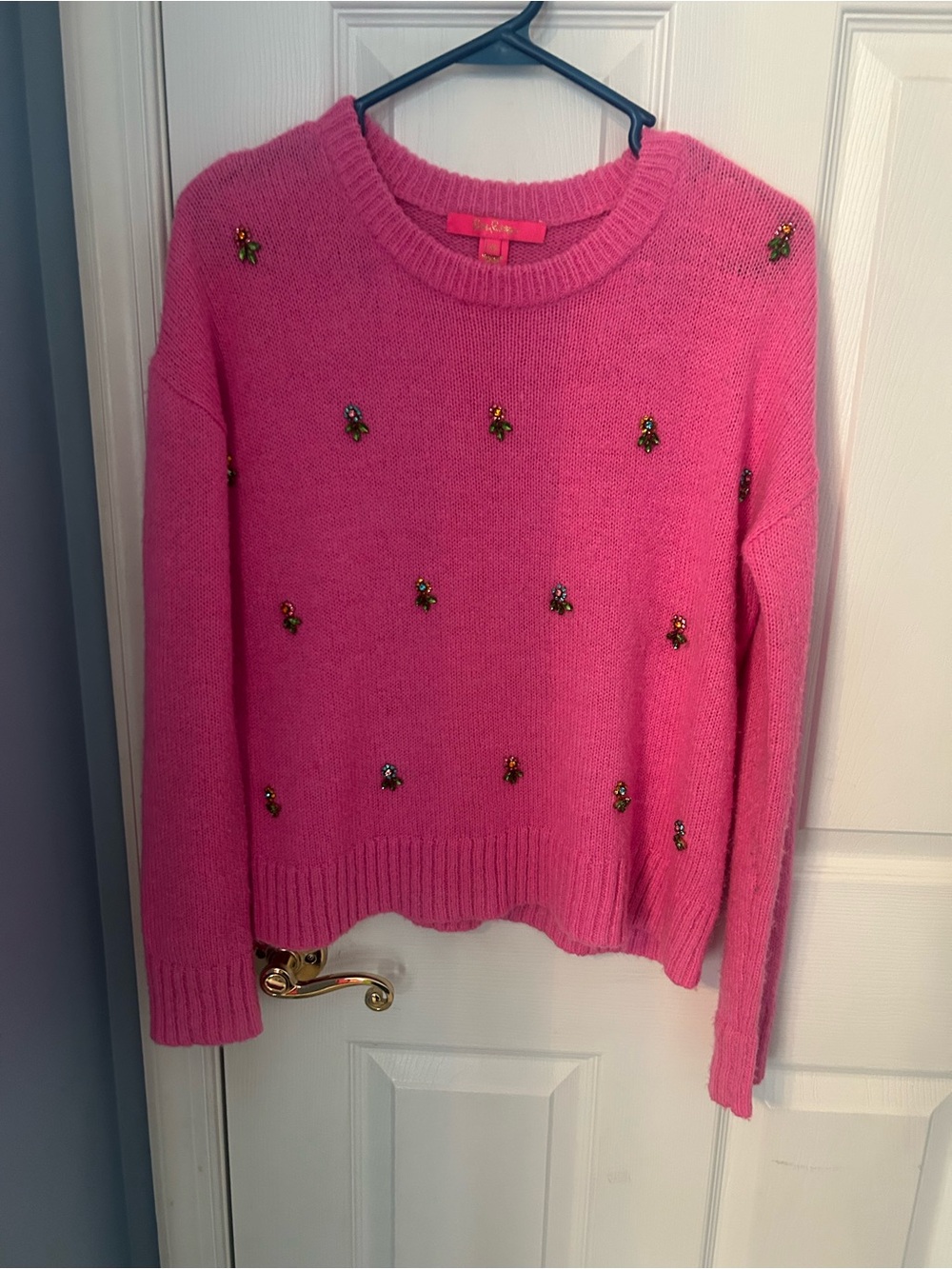 Lilly Pulitzer Embroidered Sweater.
